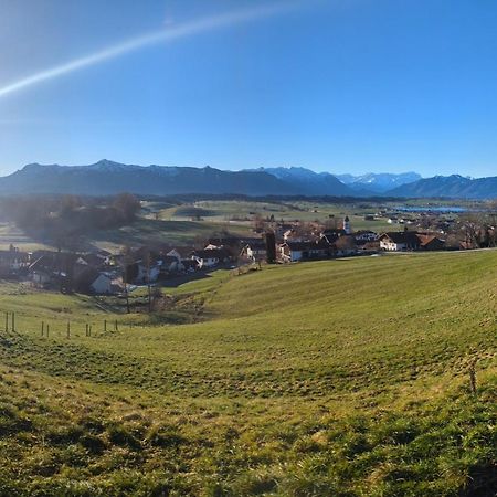 Liboria I Traumhafte Ferienwohnung In Aidling Am Riegsee Mit Atemberaubendem Panoramablick! Exteriör bild