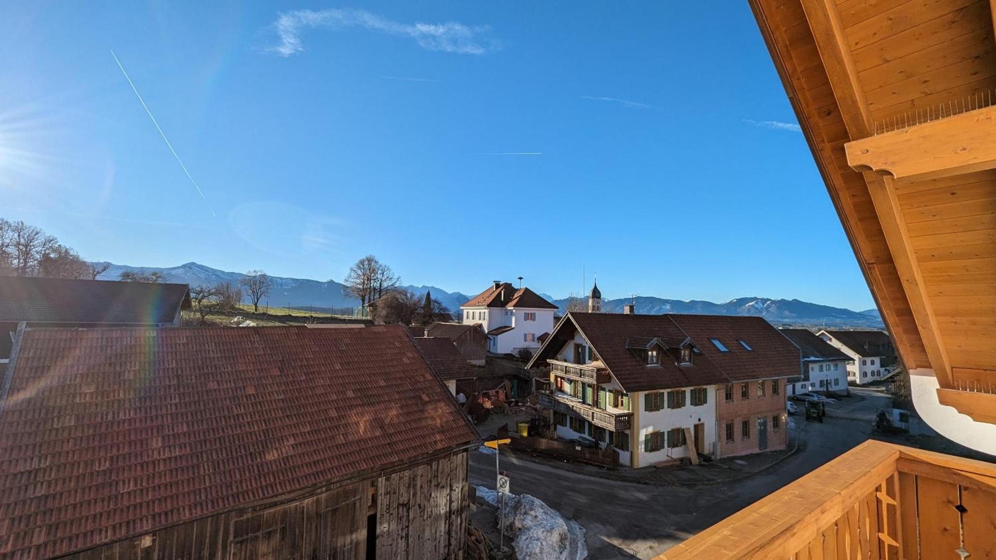 Liboria I Traumhafte Ferienwohnung In Aidling Am Riegsee Mit Atemberaubendem Panoramablick! Exteriör bild